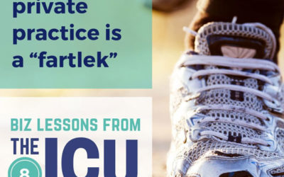 Why private practice is a “fartlek”