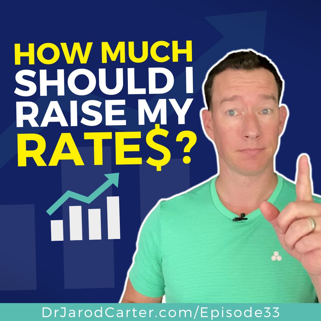 Cash Practice Pricing Strategies: How much should I raise my rates?