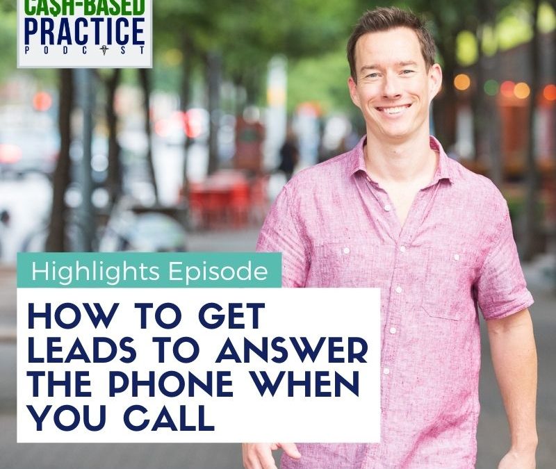 How to get in touch with website or ad leads